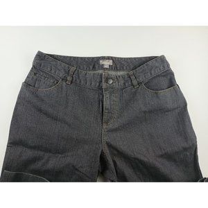 J. Jill Medium Gray Wash Flare Leg Jeans NWOT Size 10
